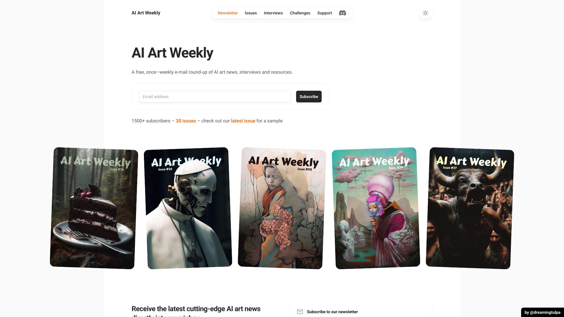 AI Art Weekly
