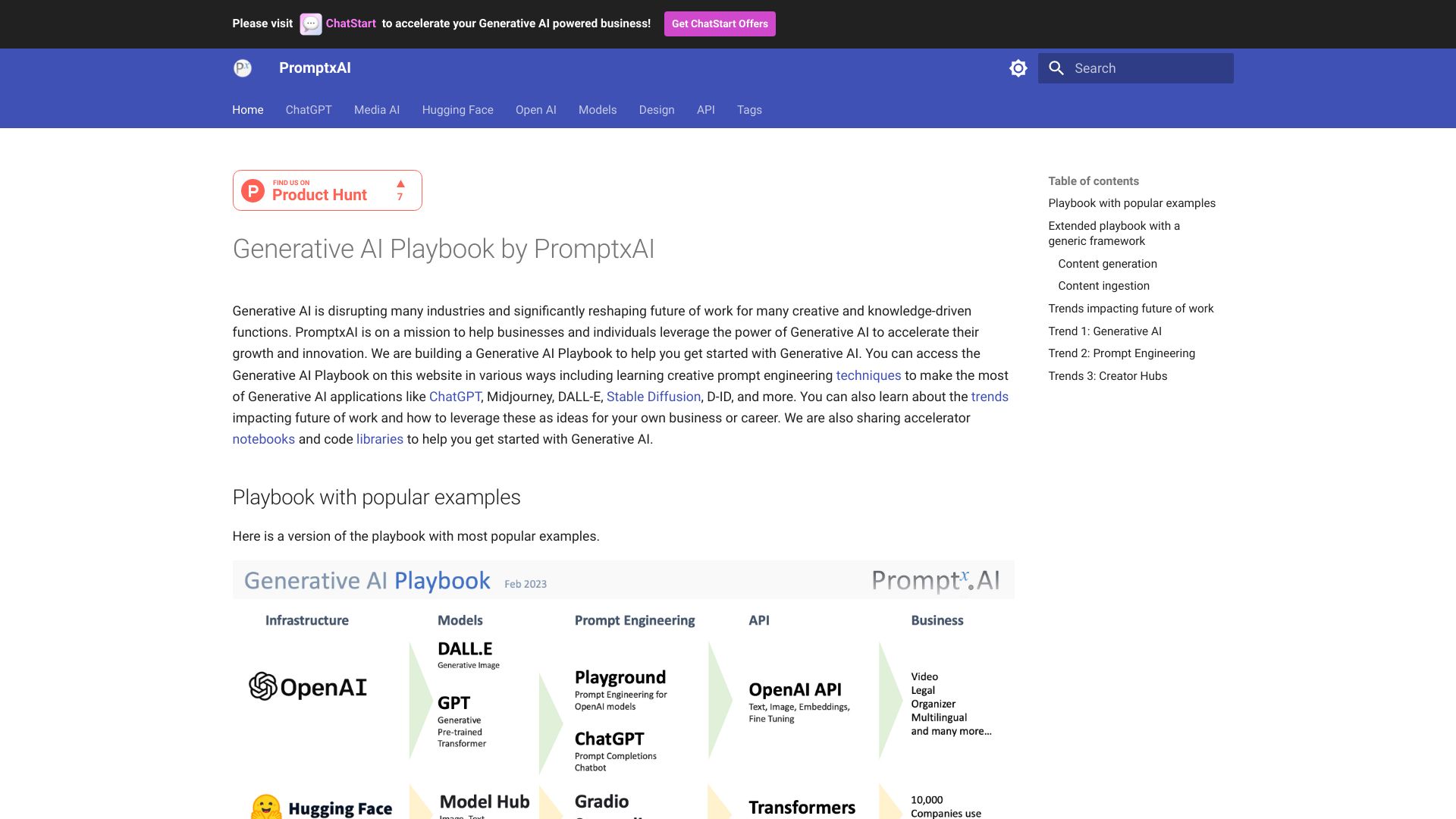 PromptxAI Generative AI Playbook and App