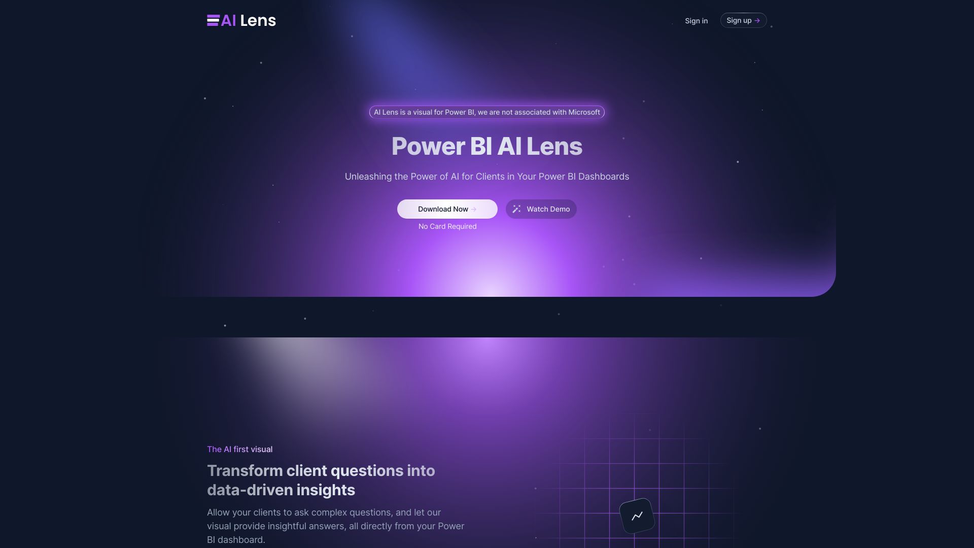 Power BI AI Lens