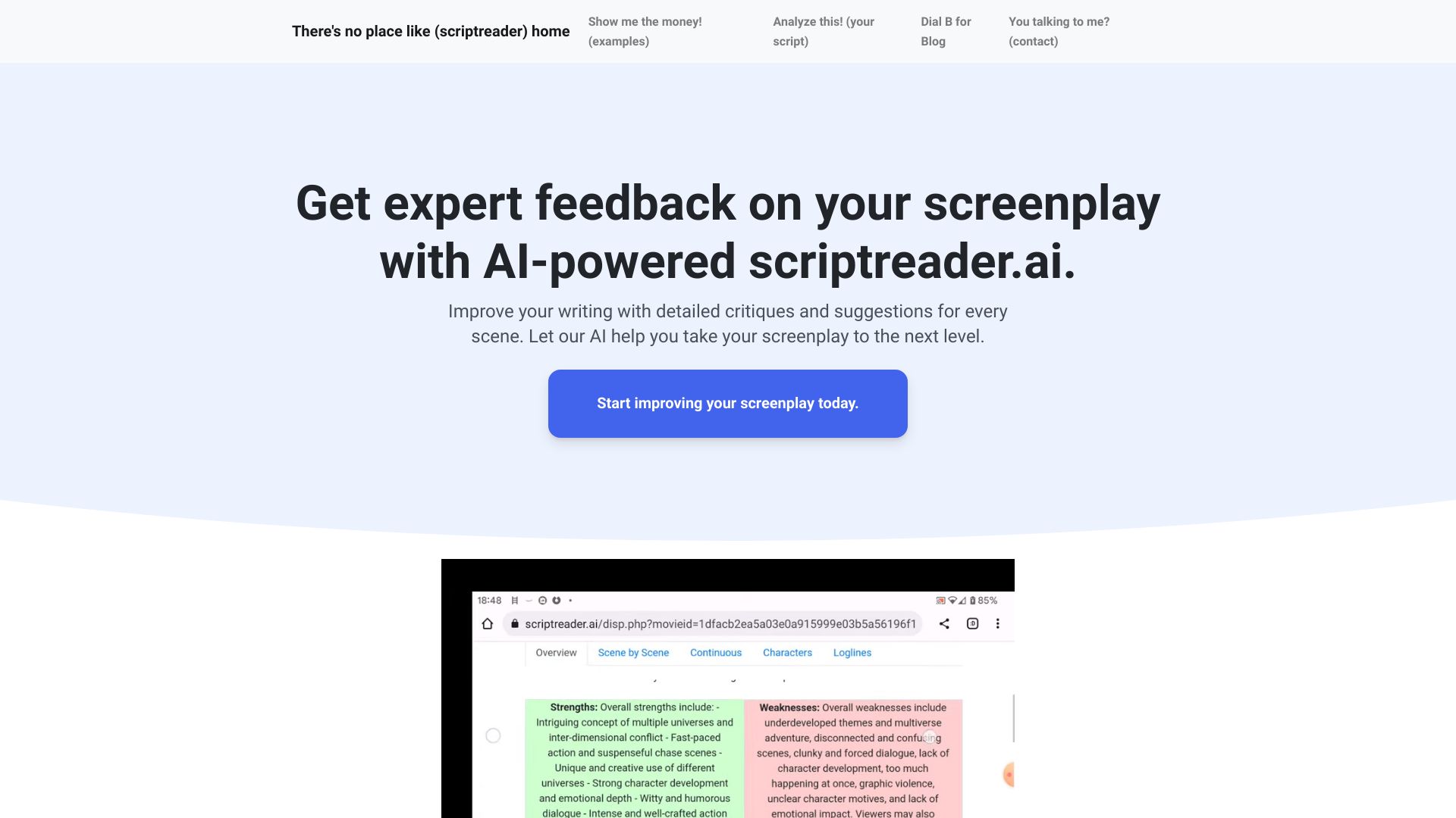 Script Reader AI