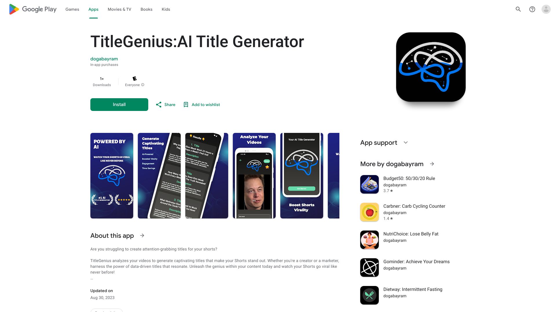 TitleGenius: AI Title Generator