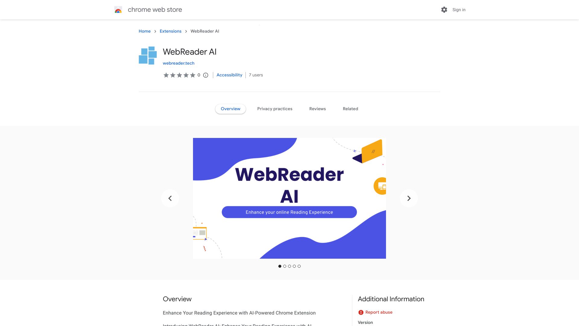 WebReader AI
