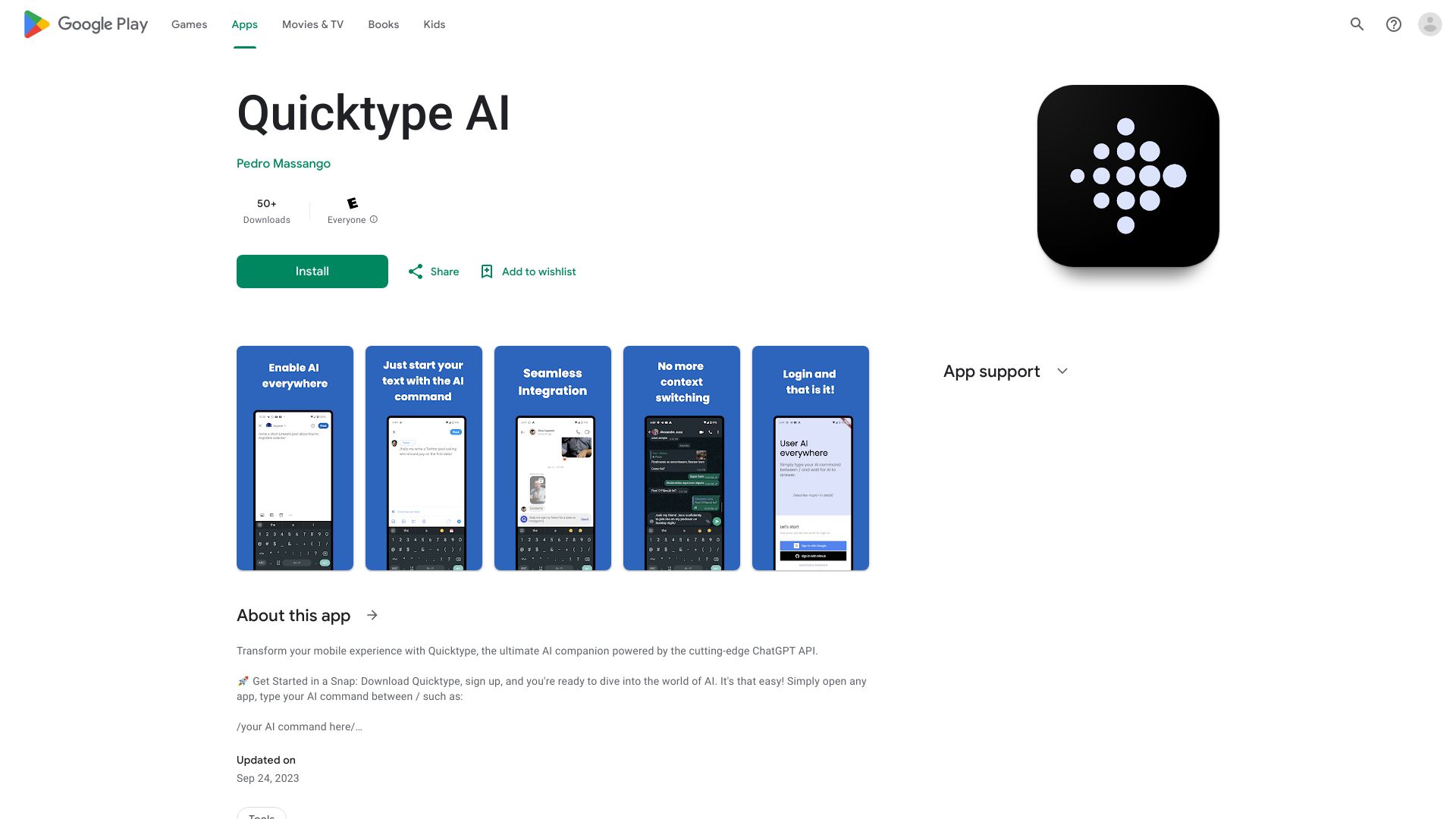 Quicktype | Enable AI across all apps