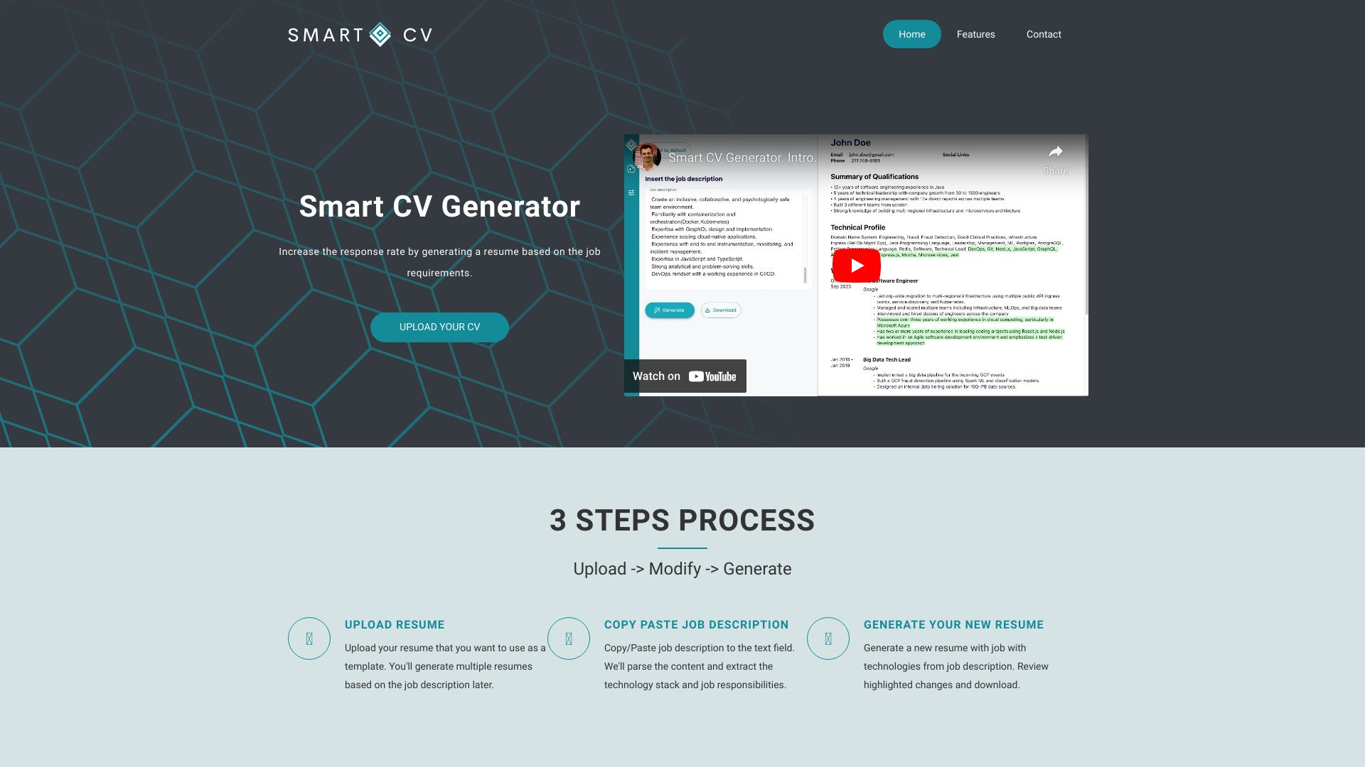 Smart CV Generator