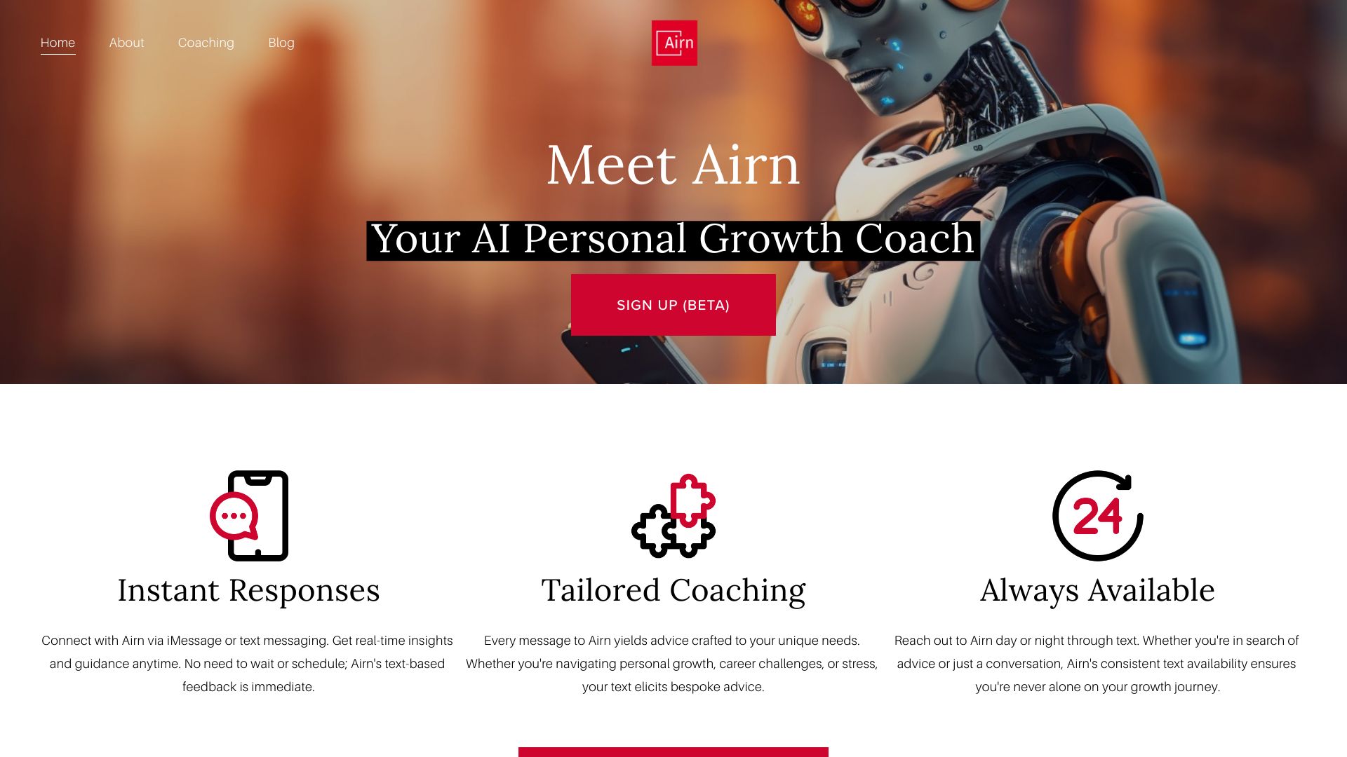 Airn - Your AI Personal Growth Coach