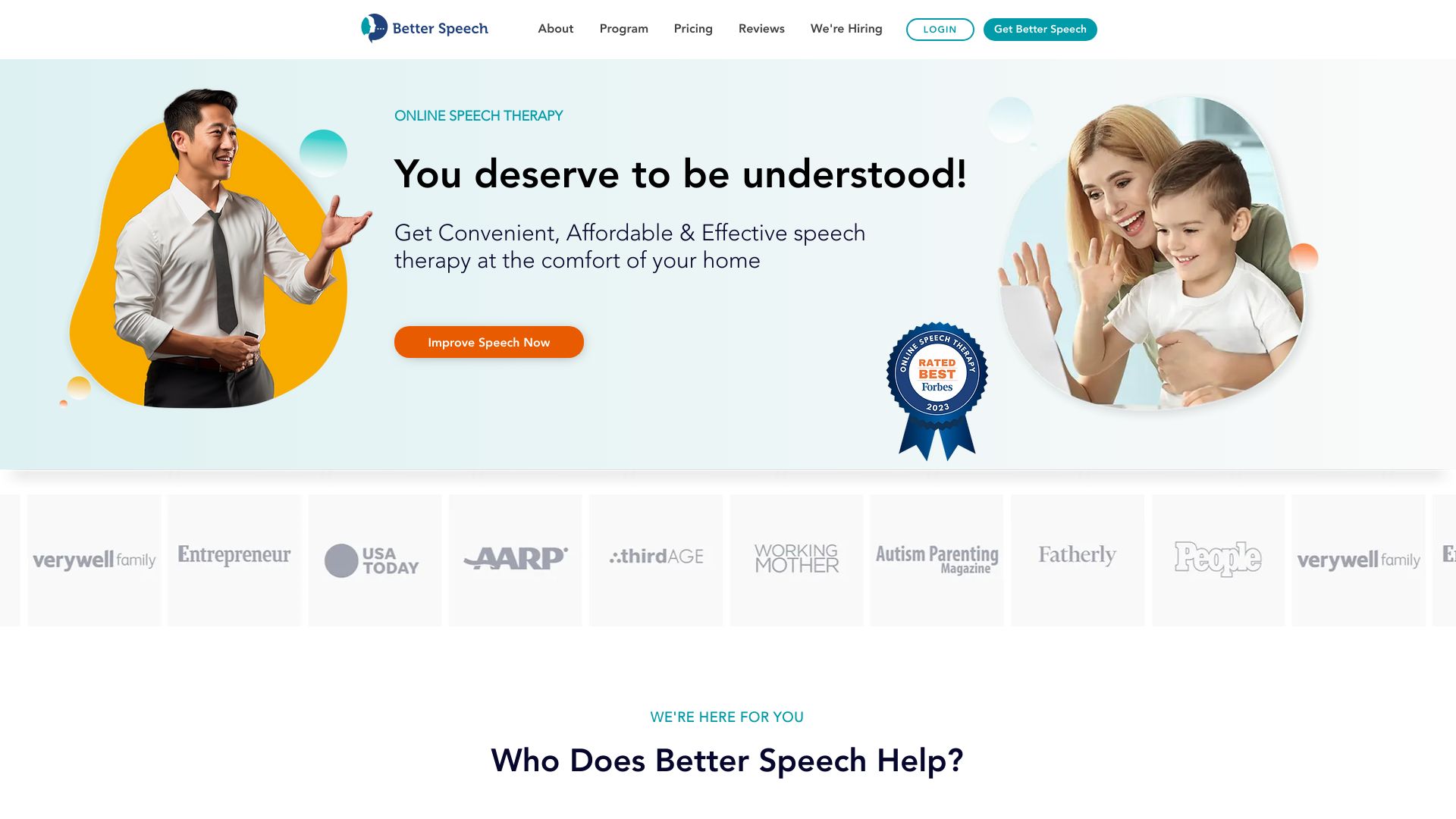 Better Speech Online Speech Therapy