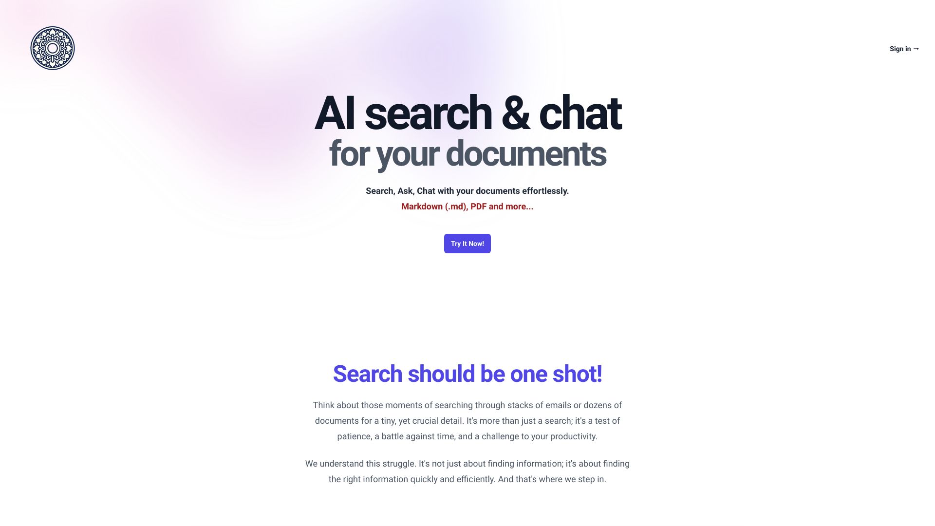 SearchMyDocs.ai