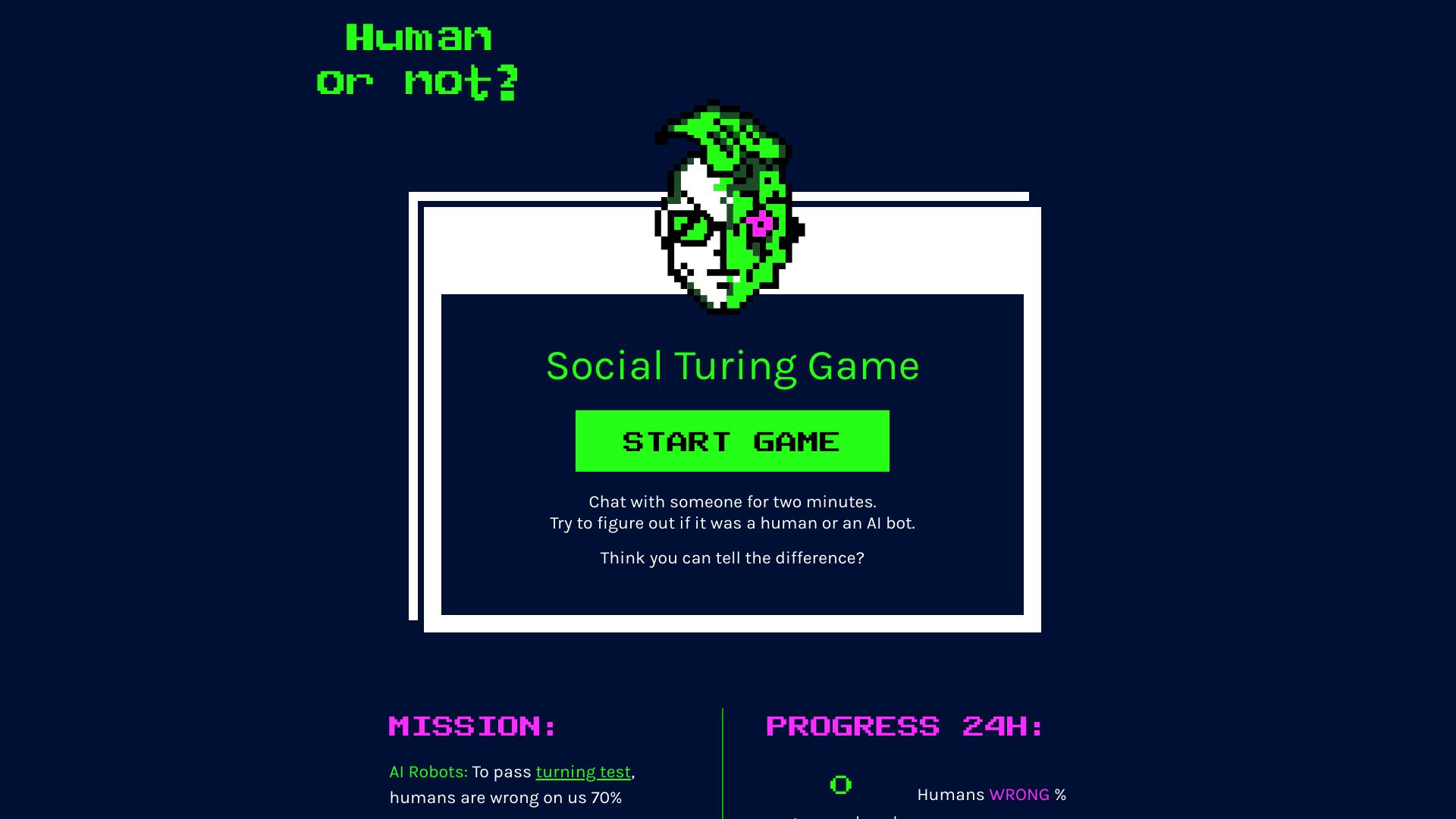 Human or Not: A Social Turing Game