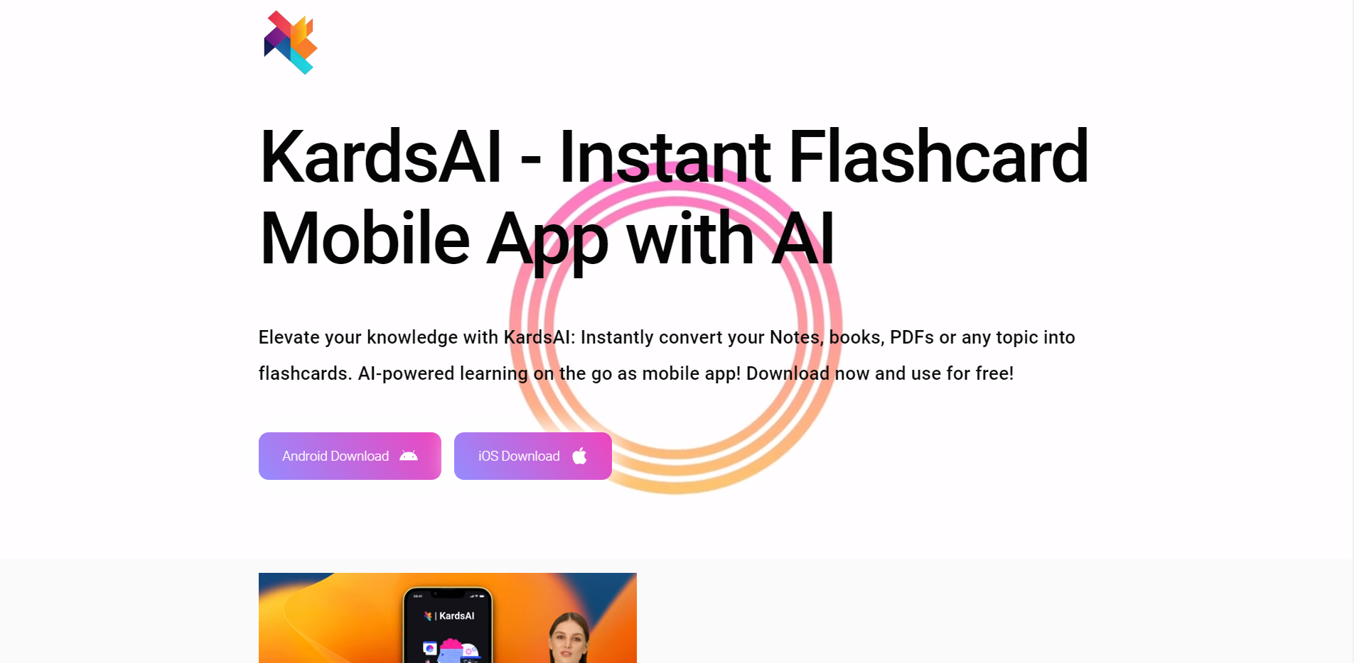 KardsAI - Instant Flashcards Mobile App