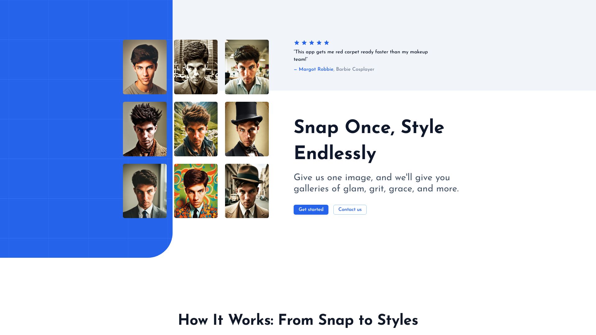 Snap Once, Style Endlessly