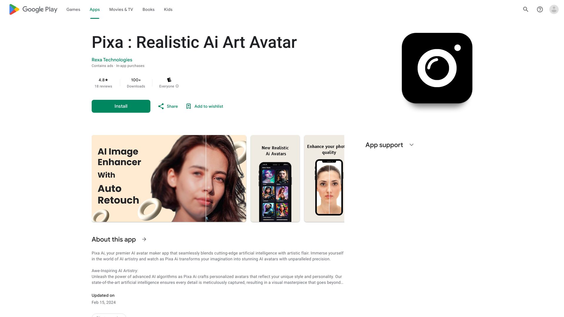 Pixa Ai : Realistic AI Art Avatar Maker