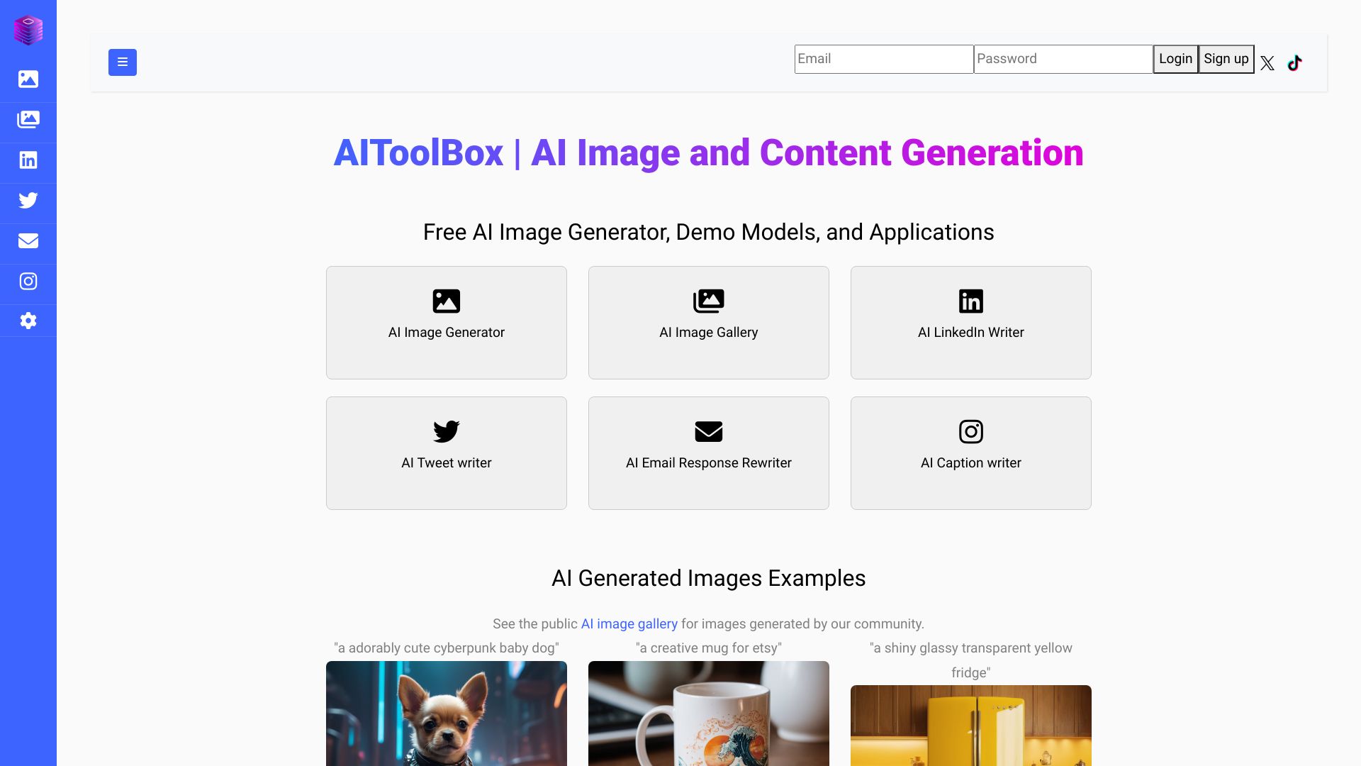 AI Tool Box - AI Image generator