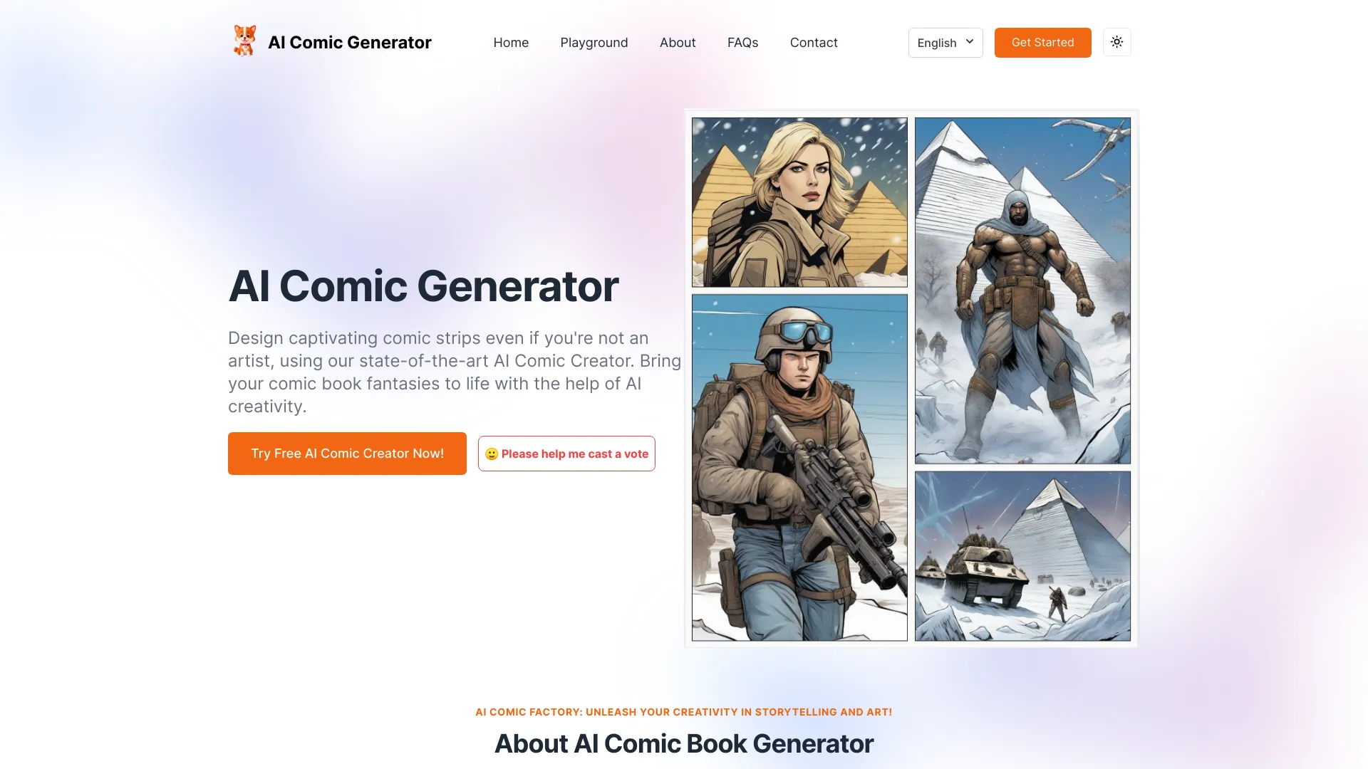 AI Comic Generator