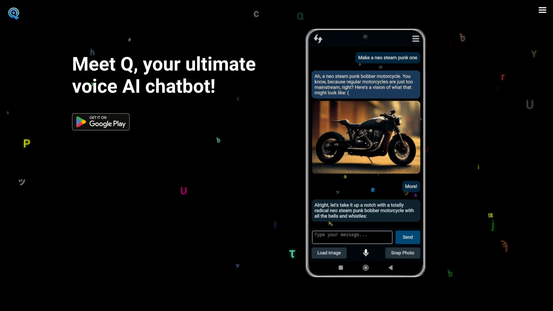 Q - The Ultimate AI Voice Chatbot
