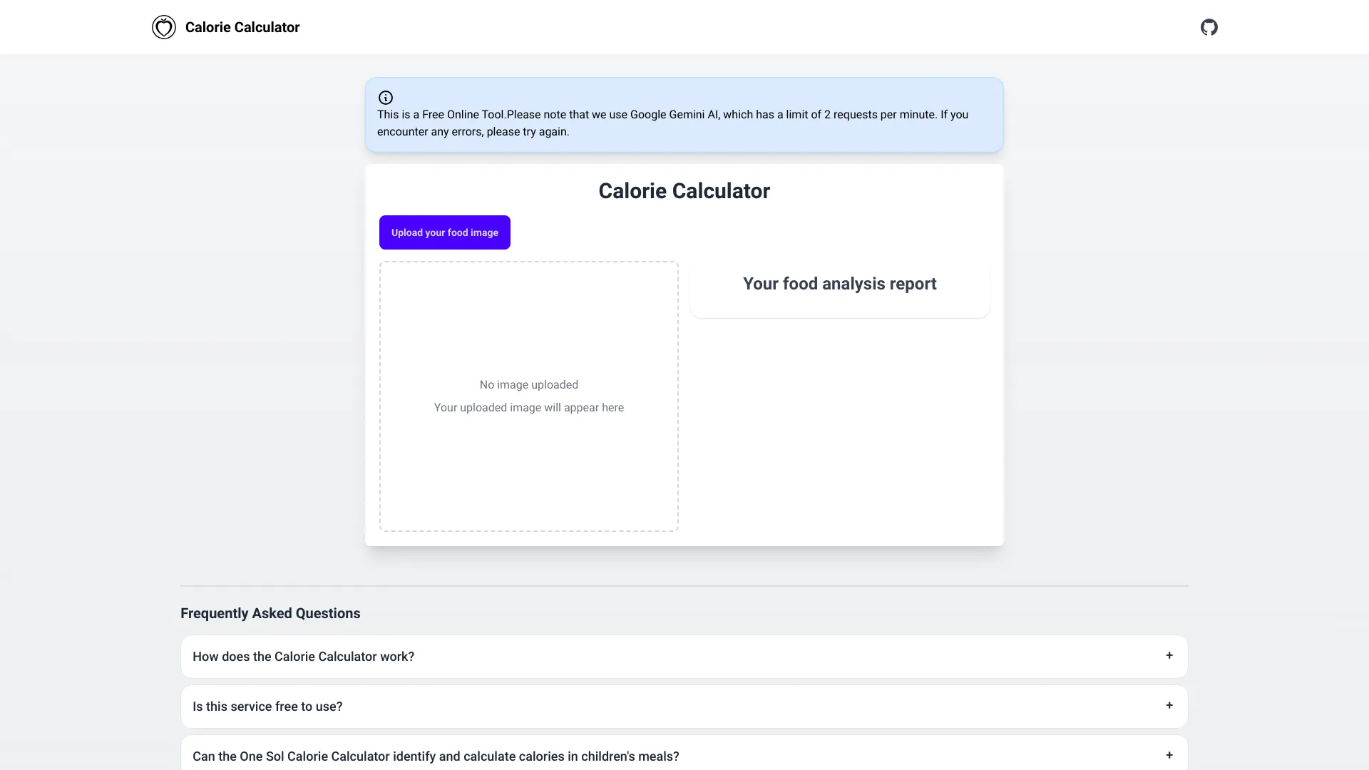 Calorie Calculator