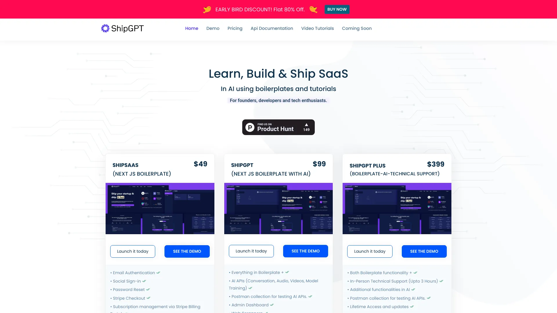 Learn, Build & Ship SaaS with ShipGPT