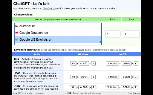 ChatGPT - Lets talk