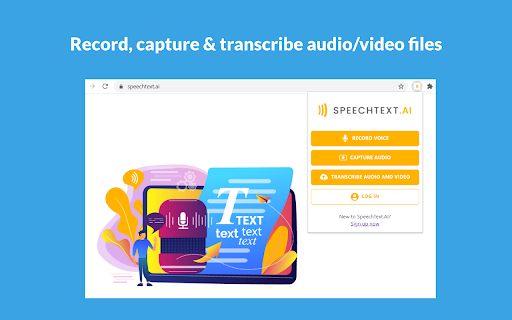 SpeechText.AI: Record, Capture & Transcribe