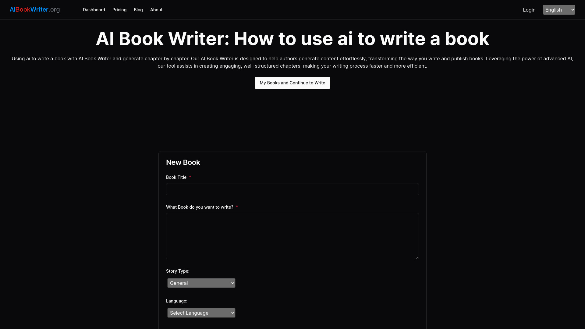 AI Book Writer