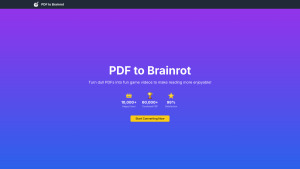 PDF to Brainrot